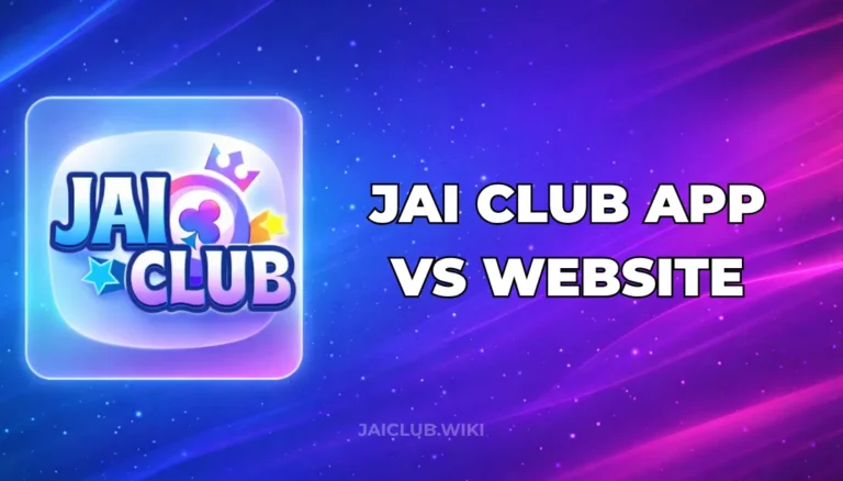 JAI CLUB APP VS WEBSITE